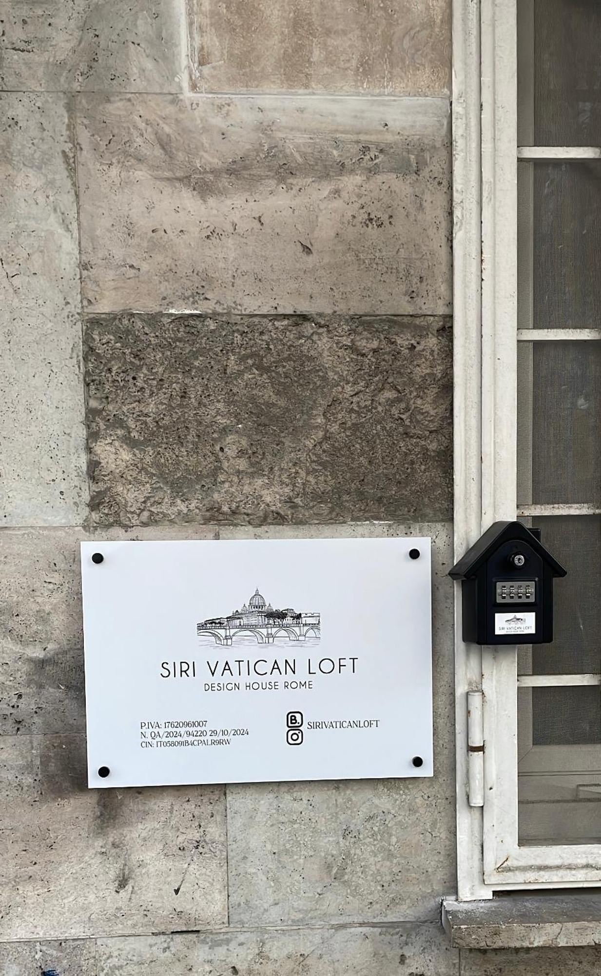 Siri Vatican Loft - Design House Roma Exterior foto